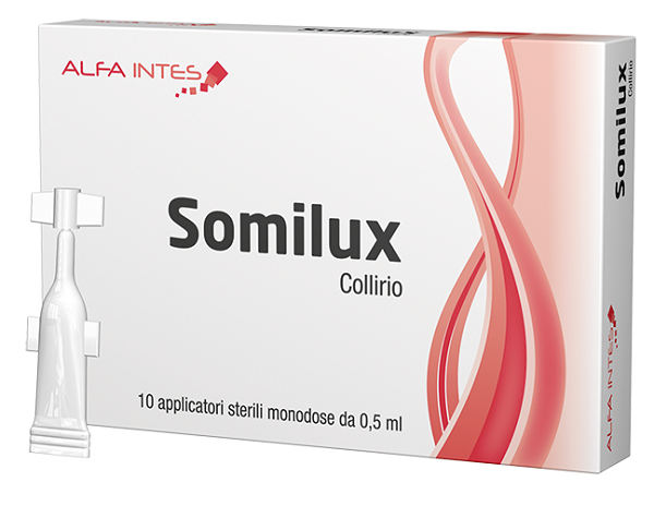 SOMILUX COLLIRIO 10 APPLICATORI STERILI MONODOSE DA 0,5 ML - FARMACIA33