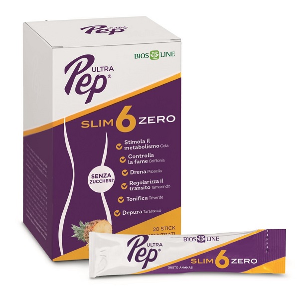 ULTRA PEP SLIM 6 ZERO ANANAS 20 STICK - FARMACIA33