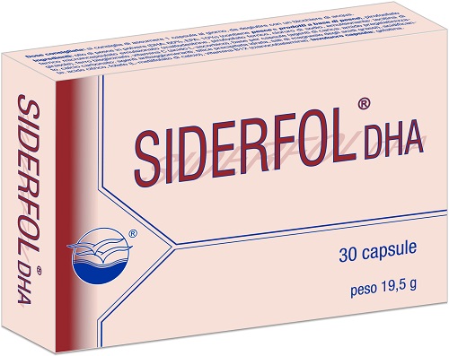 SIDERFOL DHA 30 CAPSULE - FARMACIA33