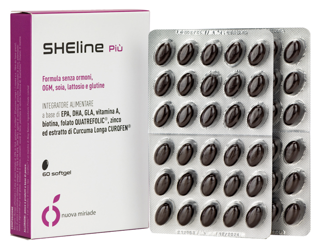 SHELINE PIU' MENOPAUSA 60 SOFTGEL - FARMACIA33