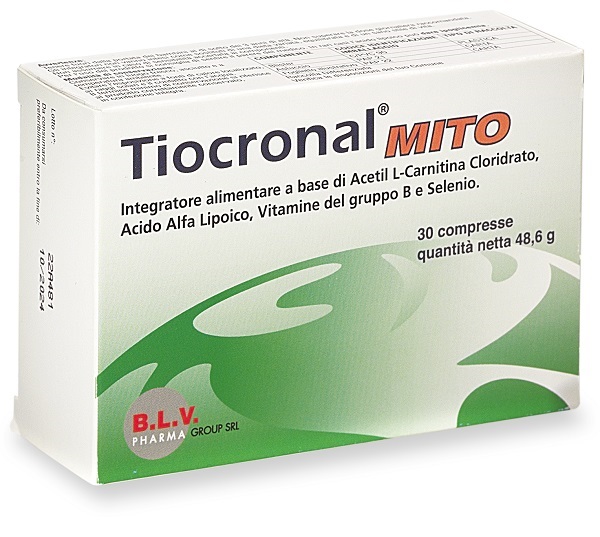 TIOCRONAL MITO 30 COMPRESSE - FARMACIA33