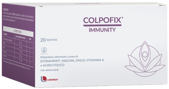 COLPOFIX IMMUNITY 20 BUSTINE - FARMACIA33
