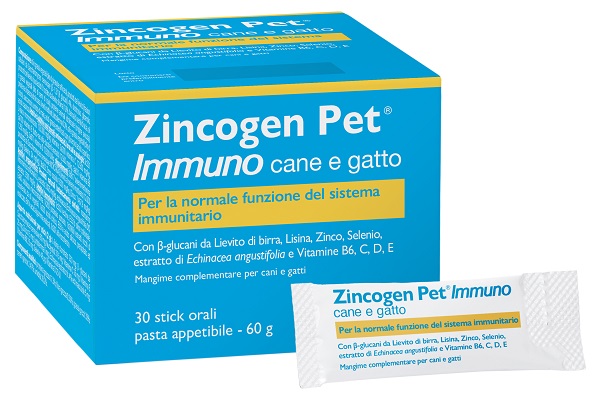 ZINCOGEN PET IMMUNO PASTA 30 STICK - FARMACIA33