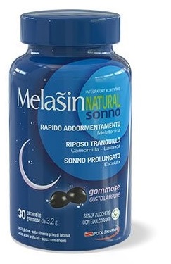 MELASIN NATURAL SONNO 1MG 30 GOMMOSE - FARMACIA33