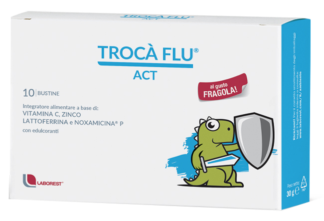 TROCA' FLU ACT 10 BUSTINE - FARMACIA33