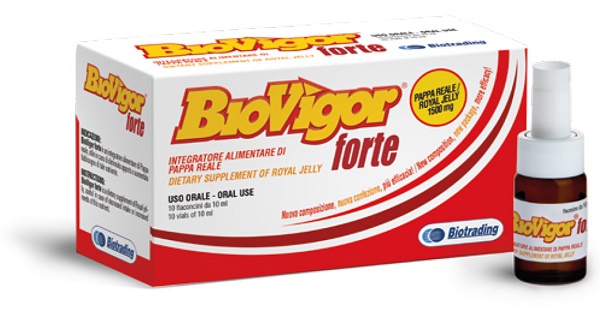 BIOVIGOR FORTE 10 FLACONCINI - FARMACIA33