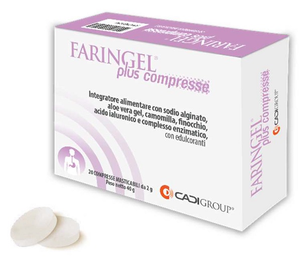 FARINGEL PLUS 20 COMPRESSE MASTICABILI - FARMACIA33