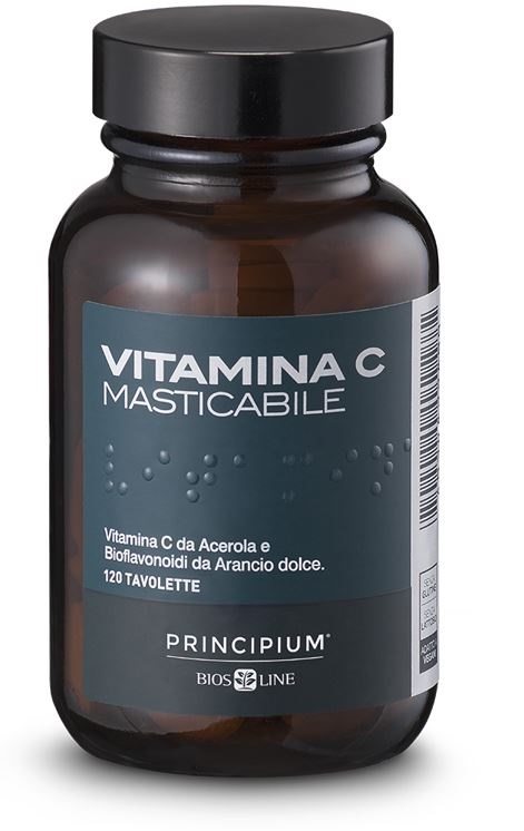 PRINCIPIUM VITAMINA C MASTICABILE 120 TAVOLETTE - FARMACIA33