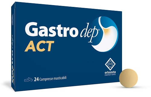 GASTRODEP ACT 24 COMPRESSE MASTICABILI - FARMACIA33