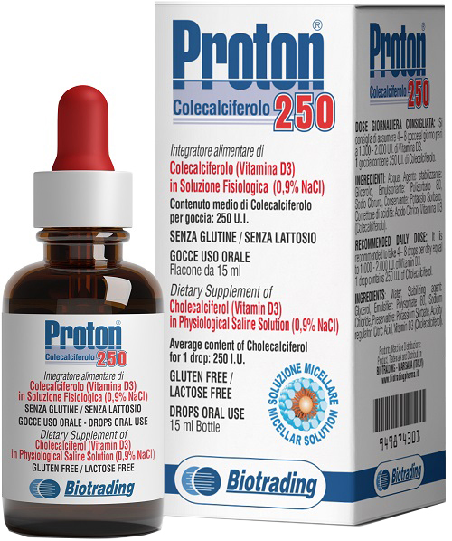 PROTON 250 GOCCE 15 ML - FARMACIA33