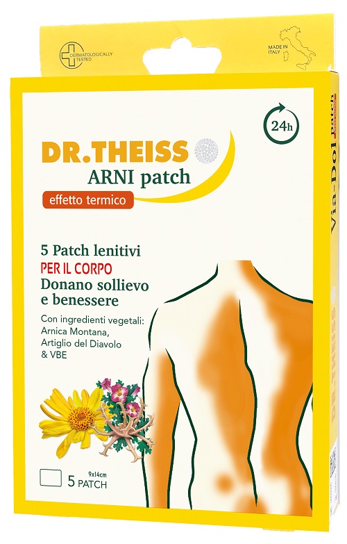 THEISS ARNI PATCH EFFETTO TERMICO 5 PEZZI - FARMACIA33