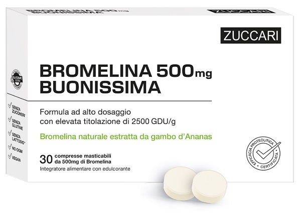 BROMELINA 500 BUONISSIMA 30 COMPRESSE - FARMACIA33
