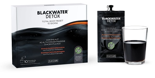 BLACK WATER DETOX 10 BUSTE DA 20 ML - FARMACIA33