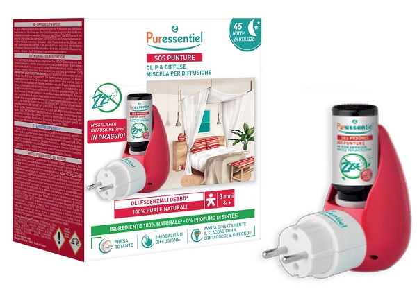 COFANETTO CLIP & DIFFUSE DIFFUSORE + MISCELA 30 ML - FARMACIA33
