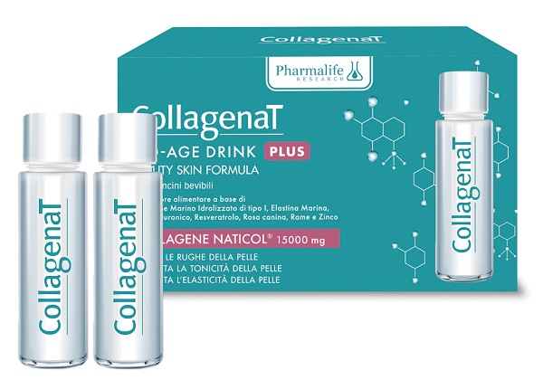 COLLAGENAT NO AGE DRINK PLUS 7 FLACONCINI - FARMACIA33