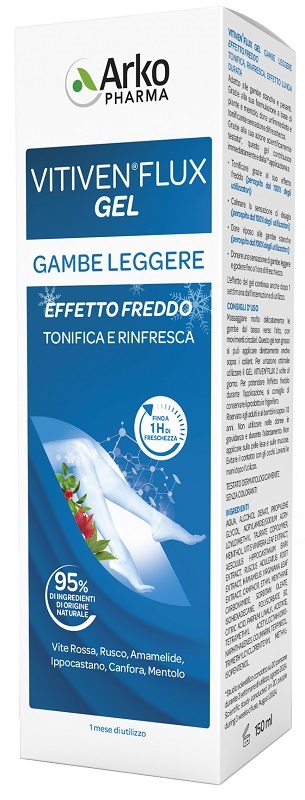 VITIVEN FLUX GEL EFFETTO FREDDO 150 ML - FARMACIA33