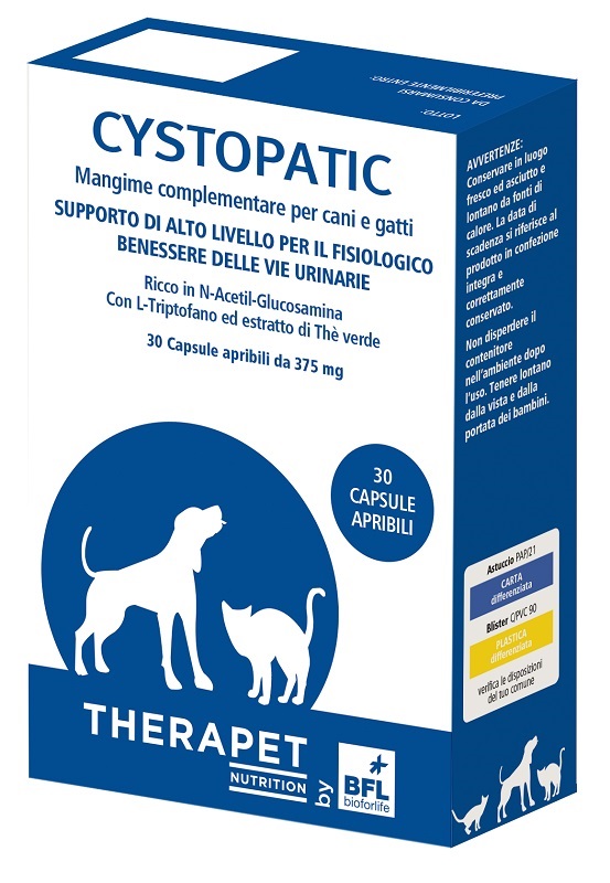 CYSTOPATIC THERAPET 30 CAPSULE - FARMACIA33