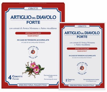 ARTIGLIO FORTE CEROTTI 4 PEZZI - FARMACIA33