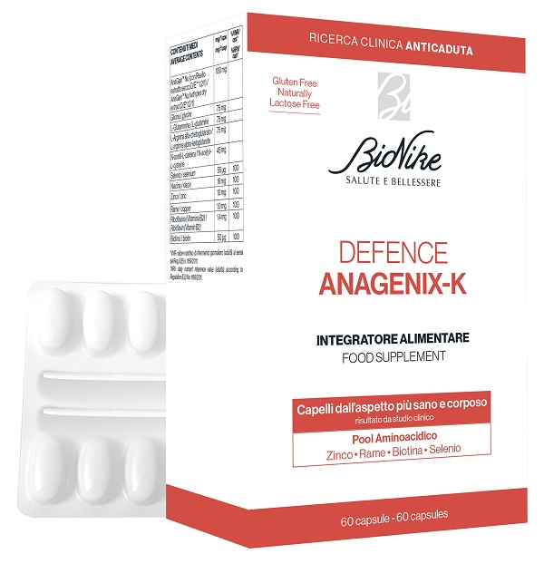 DEFENCE ANAGENIX K INTEGRATORE ALIMENTARE 60 CAPSULE - FARMACIA33