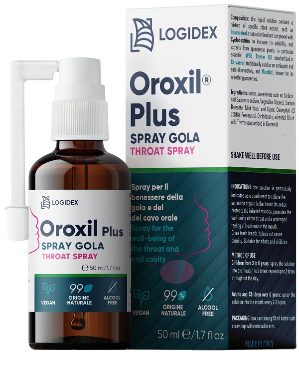 OROXIL PLUS SPRAY GOLA CAVO ORALE 50 ML - FARMACIA33