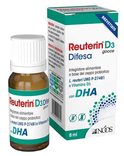 REUTERIN D3 DIFESA GOCCE CON DHA 8 ML - FARMACIA33