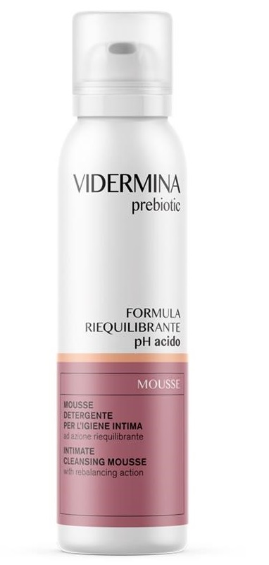 VIDERMINA PREBIOTIC MOUSSE 150 ML NUOVA FORMULA - FARMACIA33