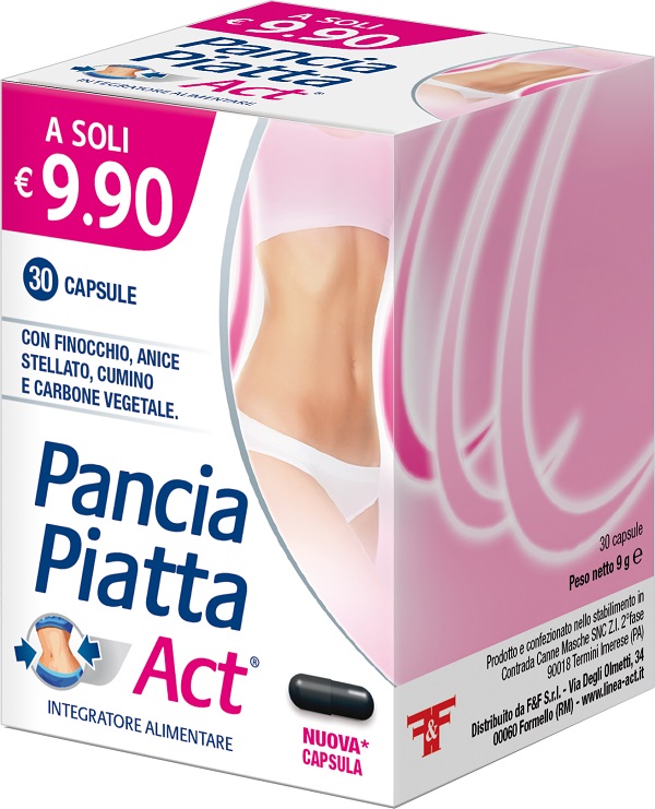 PANCIA PIATTA ACT 30 CAPSULE 300 MG - FARMACIA33