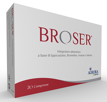BROSER 20 COMPRESSE - FARMACIA33
