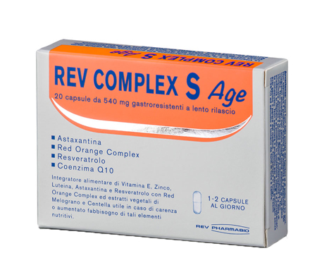 REV COMPLEX S AGE 20 CAPSULE - FARMACIA33