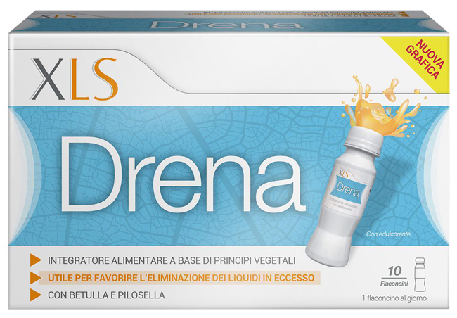 XLS DRENA 10 FLACONCINI X 10 ML - FARMACIA33