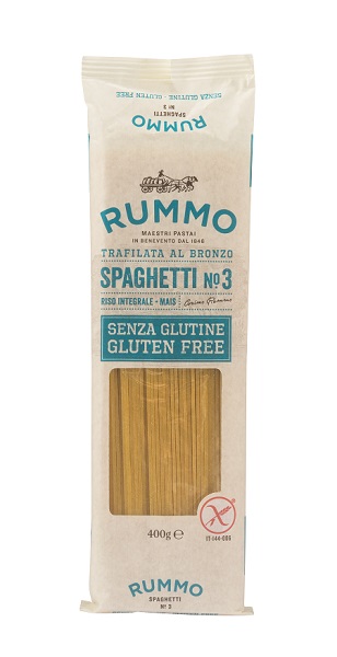 RUMMO SPAGHETTI N3 DI RISO INTEGRALE E MAIS 400 G - FARMACIA33