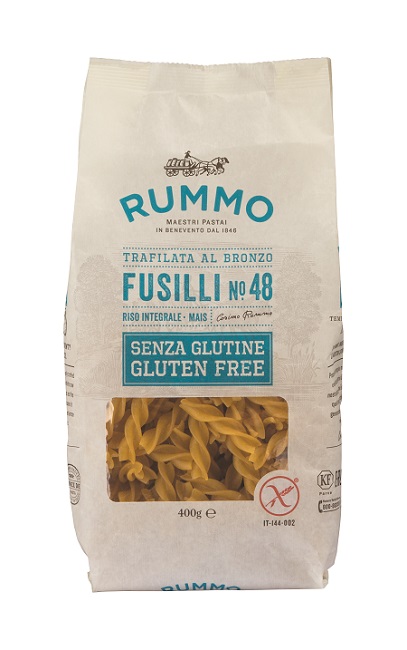 RUMMO FUSILLI N48 DI RISO INTEGRALE E MAIS 400 G - FARMACIA33