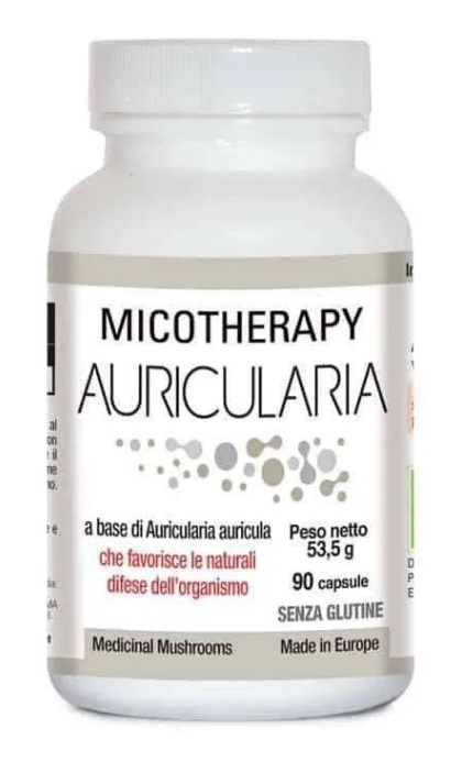 MICOTHERAPY AURICULARIA 90 CAPSULE - FARMACIA33