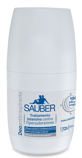 SAUBER ANTITRASPARANTE 72 ORE ROLL-ON - FARMACIA33