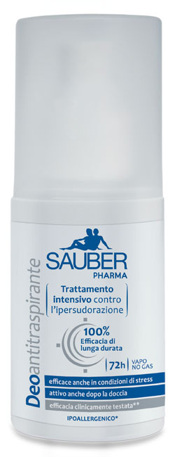 SAUBER ANTITRASPIRANTE 72 ORE VAPO - FARMACIA33