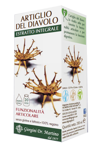 ARTIGLIO DEL DIAVOLO ESTRATTO INTEGRALE 200 ML - FARMACIA33