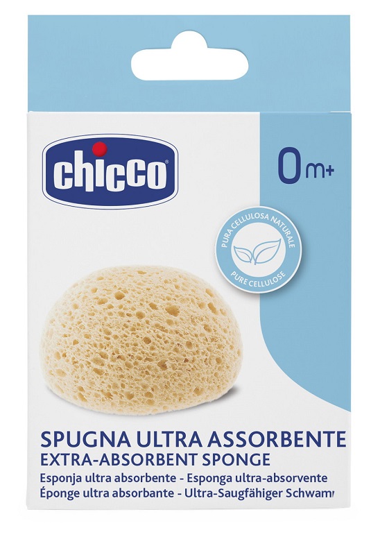 CHICCO SPUGNA ULTRASSOR IGIENE SICURA - FARMACIA33