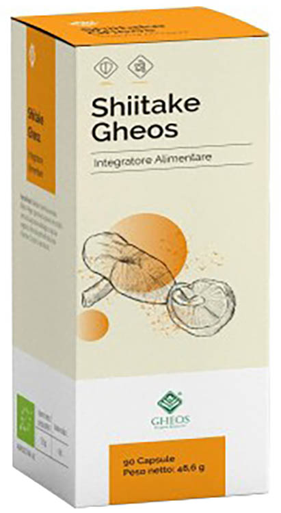SHIITAKE GHEOS 90 CAPSULE DA 540 MG - FARMACIA33