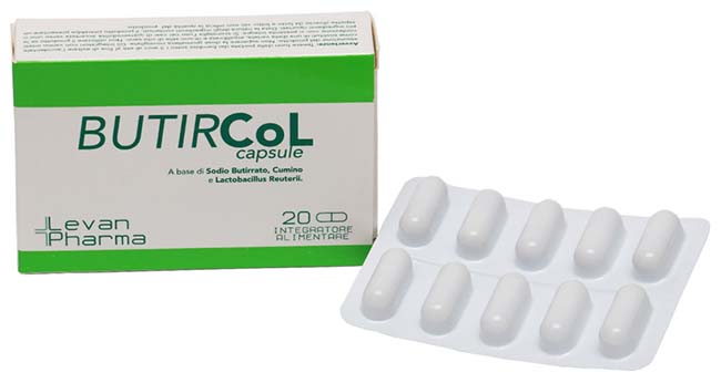 BUTIRCOL 20 CAPSULE - FARMACIA33