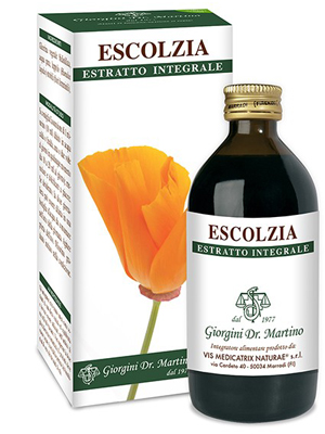 ESCOLZIA ESTRATTO INTEGRALE 200 ML - FARMACIA33