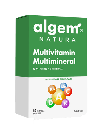MULTIVITAMIN MULTIMINERAL 60 COMPRESSE MASTICABILI - FARMACIA33