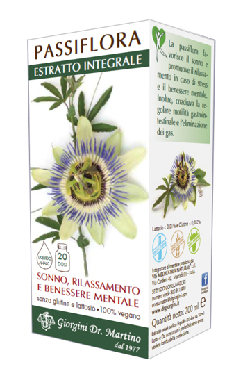 PASSIFLORA ESTRATTO INTEGRALE 200 ML - FARMACIA33