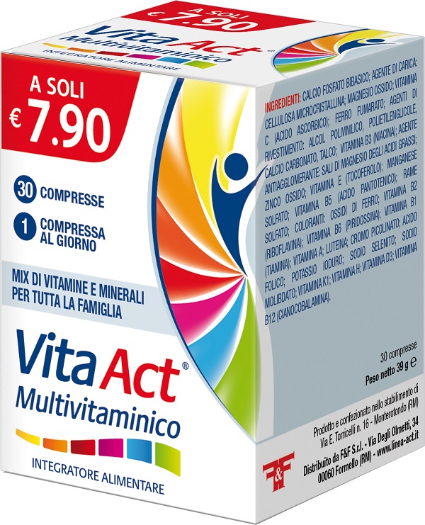 VITA ACT MULTIVITAMINICO 30 COMPRESSE - FARMACIA33