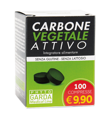 CARBONE VEGETALE ATTIVO 100 COMPRESSE - FARMACIA33