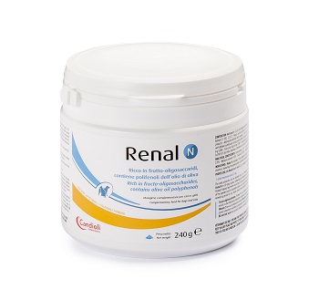 RENAL N MANGIME COMPLEMENTARE PER CANI E GATTI BARATTOLO 240 G - FARMACIA33
