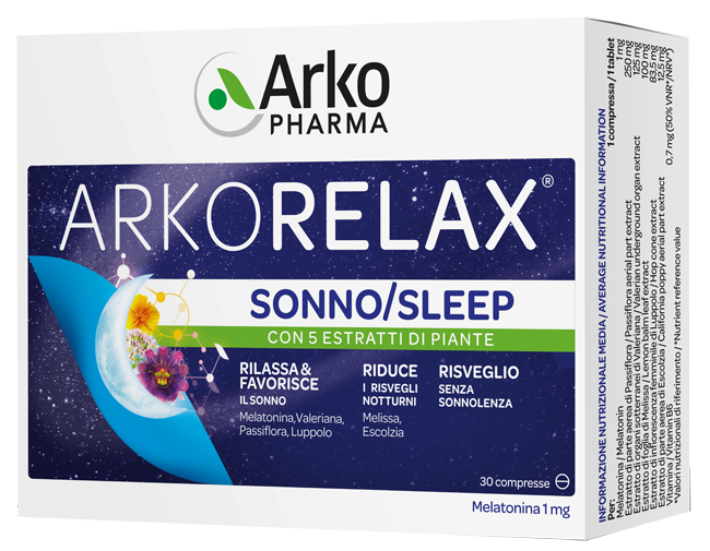 ARKORELAX SONNO 30 COMPRESSE - FARMACIA33