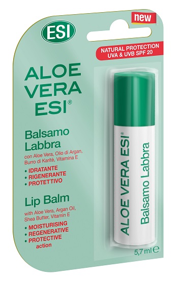 ESI ALOE VERA STICK SPF 20 LABBRA - FARMACIA33