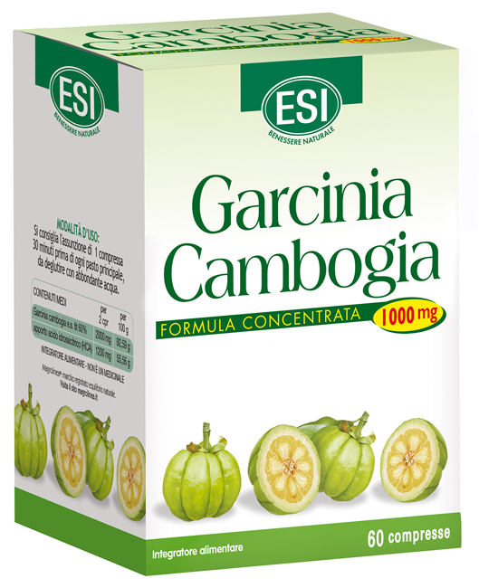 ESI GARCINIA CAMBOGIA 1000 MG 60 COMPRESSE - FARMACIA33