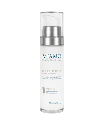 MIAMO LONGEVITY PLUS RETINOL CREAM 1% ADVANCED FORMULA 50 ML - FARMACIA33