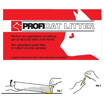 PROFICAT LITTER GRANULATO PRELIEVO URINE GATTI 200 G - FARMACIA33